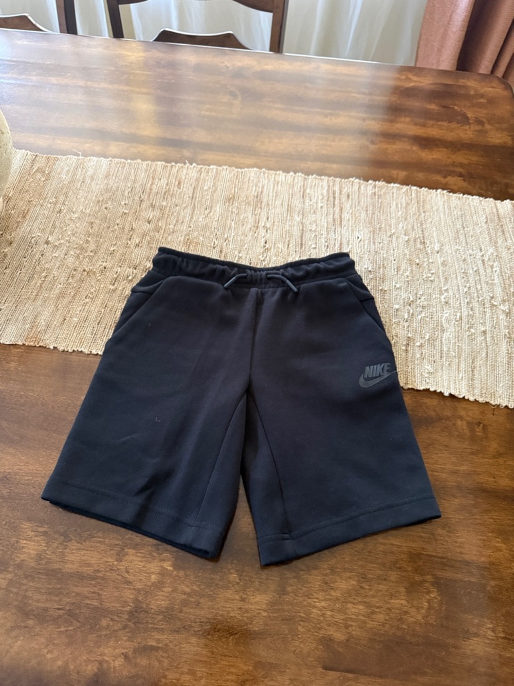 Nike Black Boys' Athletic Shorts with Zip Pocket
